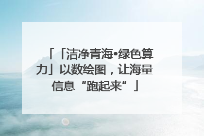 「洁净青海•绿色算力」以数绘图，让海量信息“跑起来”