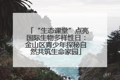 “生态课堂”点亮国际生物多样性日：金山区青少年探秘自然共筑生命家园