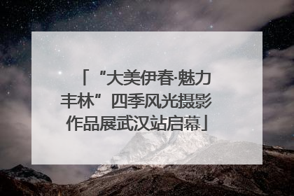 “大美伊春·魅力丰林”四季风光摄影作品展武汉站启幕