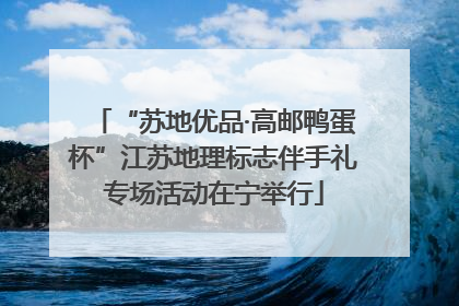 “苏地优品·高邮鸭蛋杯”江苏地理标志伴手礼专场活动在宁举行