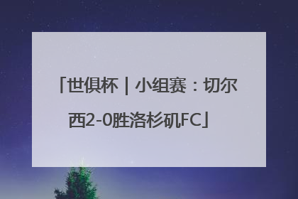 世俱杯｜小组赛：切尔西2-0胜洛杉矶FC