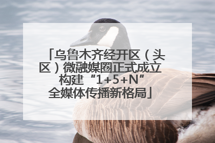 乌鲁木齐经开区（头区）微融媒圈正式成立 构建“1+5+N”全媒体传播新格局