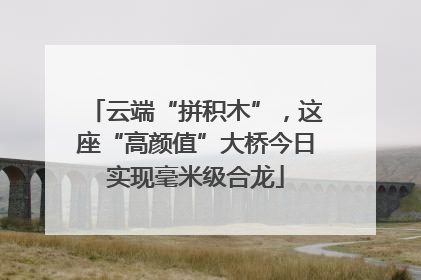 云端“拼积木”，这座“高颜值”大桥今日实现毫米级合龙