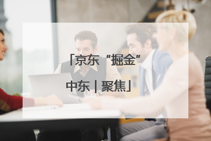 京东“掘金”中东|聚焦
