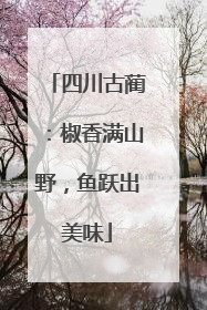 四川古蔺：椒香满山野，鱼跃出美味