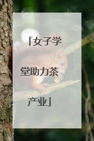 女子学堂助力茶产业