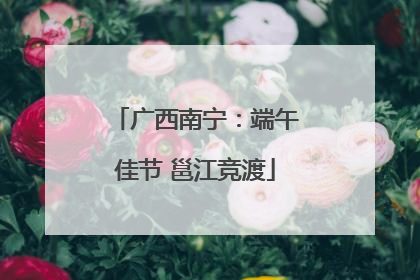 广西南宁：端午佳节 邕江竞渡