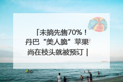 未摘先售70%！丹巴“美人脆”苹果尚在枝头就被预订｜长征路上看四川