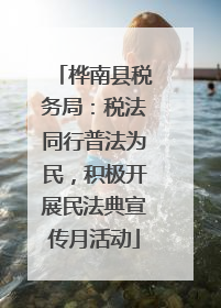 桦南县税务局：税法同行普法为民，积极开展民法典宣传月活动