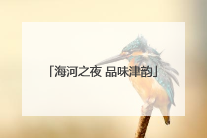 海河之夜 品味津韵