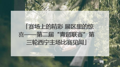 赛场上的精彩 展区里的惊喜——第二届“青超联赛”第三轮西宁主场比赛见闻