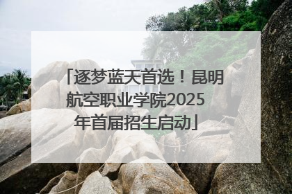 逐梦蓝天首选！昆明航空职业学院2025年首届招生启动