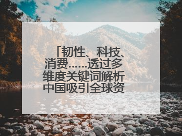 韧性、科技、消费……透过多维度关键词解析中国吸引全球资本“新磁场”
