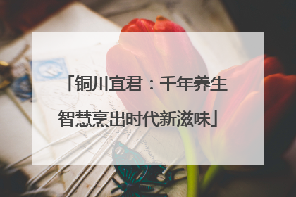 铜川宜君：千年养生智慧烹出时代新滋味