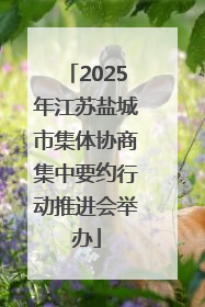 2025年江苏盐城市集体协商集中要约行动推进会举办