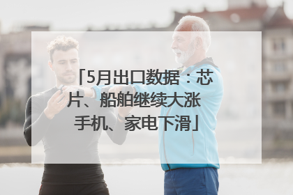 5月出口数据：芯片、船舶继续大涨 手机、家电下滑